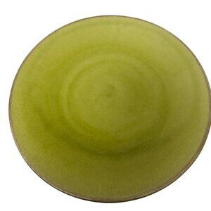 Jars France Dinner Plate Avocado Green Tourron Tilleul French Country Ref#C